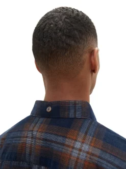 Tom Tailor Hemden|Big Boys*Cordhemd mit Karomuster navy colorful structured check