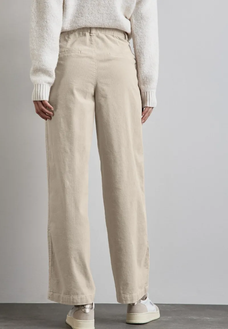 Street One Hosen*Cordhose im Casual Fit pebble beige