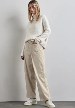 Street One Hosen*Cordhose im Casual Fit pebble beige