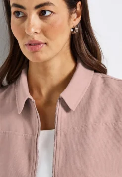 Street One Jacken*Cordjacke mit Zipper faded rose
