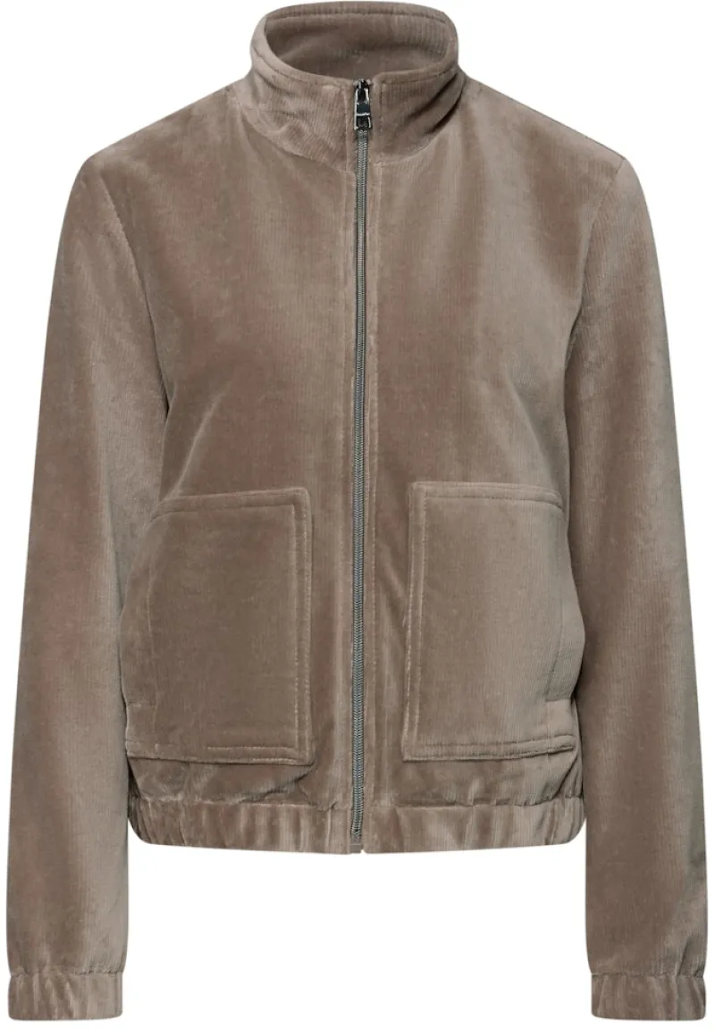 Street One Jacken*Cordjacke mit Zipper silk brown