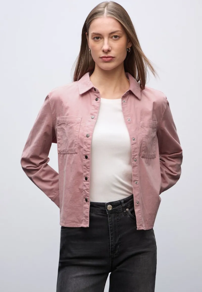 Street One Blusen*Cordmix Bluse powder pink