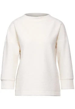 Street One Shirts*Cordshirt lucid white