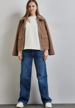 Street One Shirts*Cordshirt lucid white