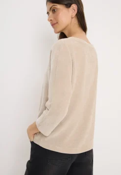 Cecil Shirts*Cordshirt oat milk beige