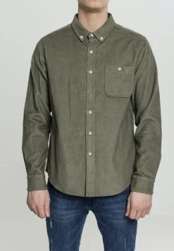 Urban Classics Hemden*Corduroy Shirt olive