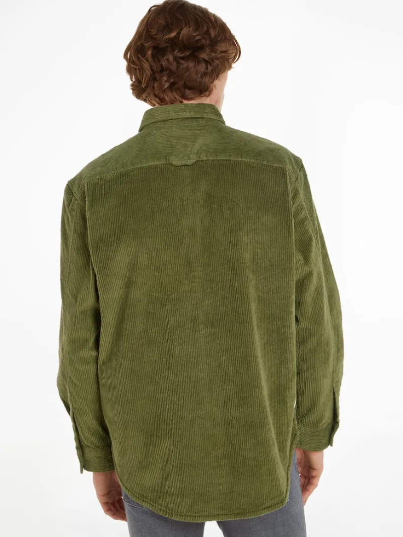 Tommy Hilfiger Hemden*CORDUROY SOLID OVERSHIRT putting green
