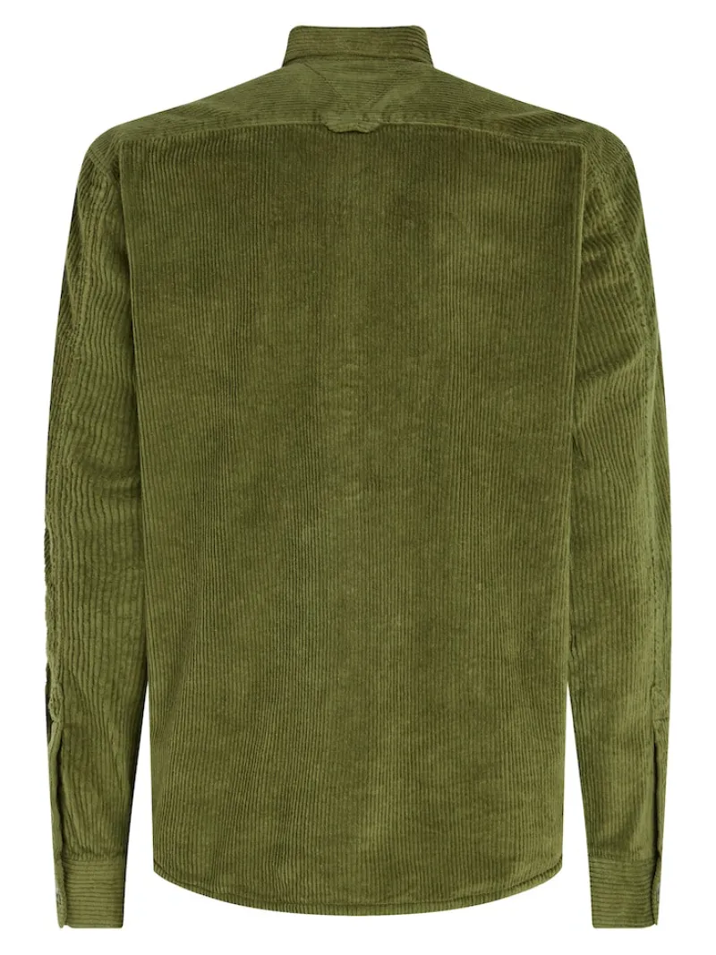 Tommy Hilfiger Hemden*CORDUROY SOLID OVERSHIRT putting green