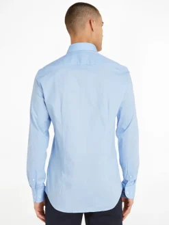 Tommy Hilfiger Hemden|Big Boys*CORE CL FLEX POPLIN SF SHIRT custom color light blue