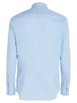 Tommy Hilfiger Hemden|Big Boys*CORE CL FLEX POPLIN SF SHIRT custom color light blue