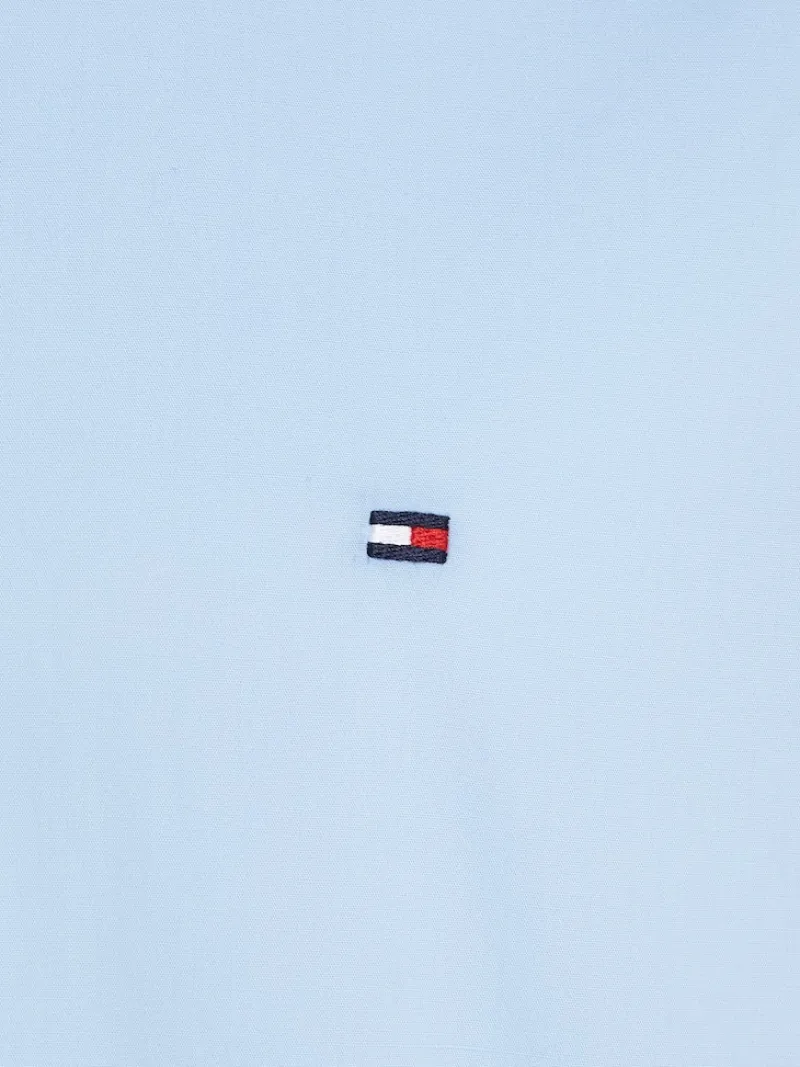 Tommy Hilfiger Hemden|Big Boys*CORE CL FLEX POPLIN SF SHIRT custom color light blue