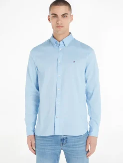 Tommy Hilfiger Hemden|Big Boys*CORE FLEX DOBBY SF SHIRT calm blue