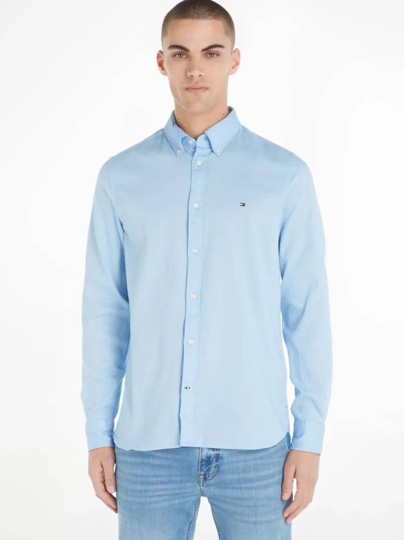 Tommy Hilfiger Hemden|Big Boys*CORE FLEX DOBBY SF SHIRT calm blue