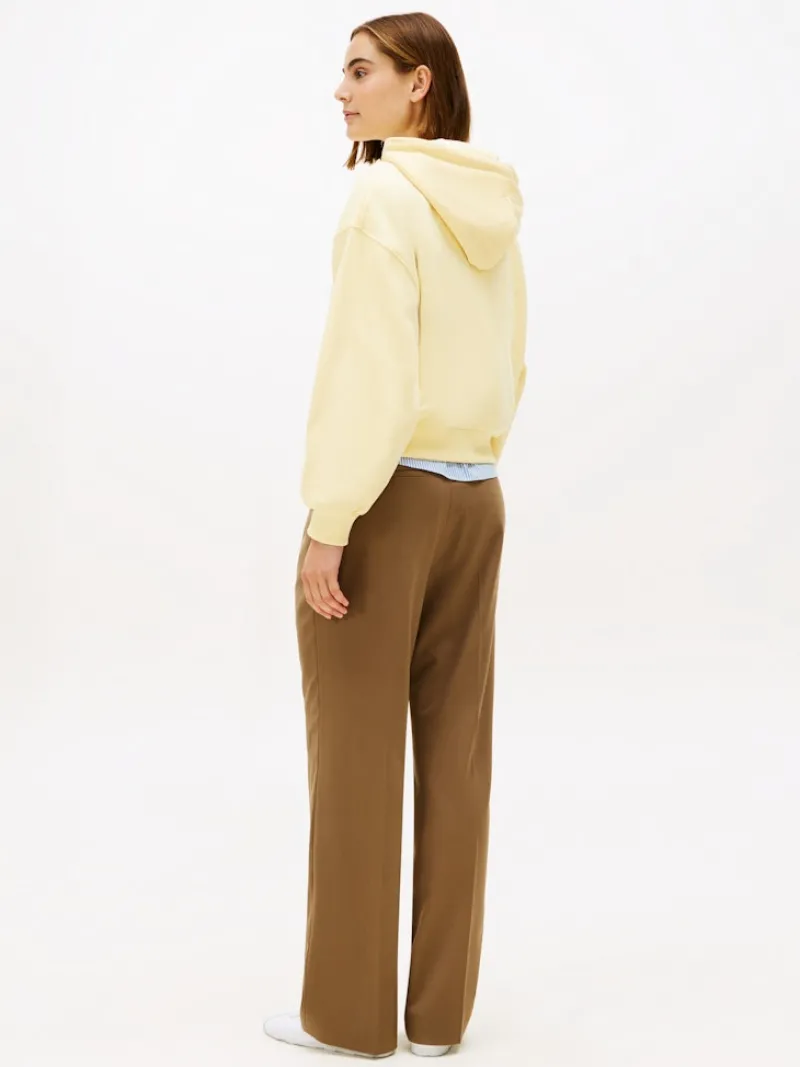 Tommy Hilfiger Pullover & Sweatshirts*CORP LOGO MDRN HOODIE zesty yellow