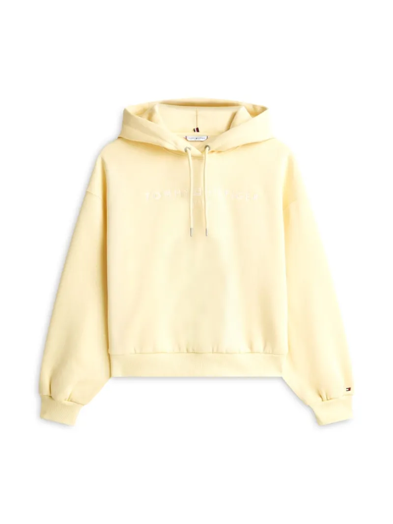 Tommy Hilfiger Pullover & Sweatshirts*CORP LOGO MDRN HOODIE zesty yellow