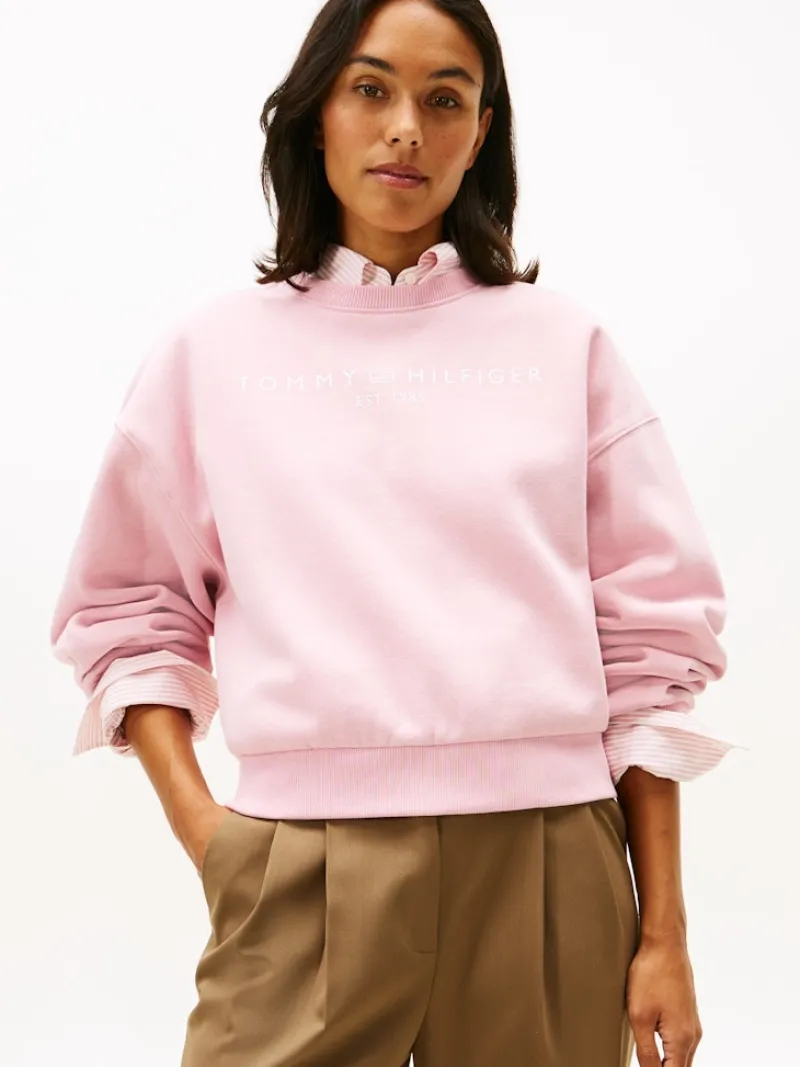 Tommy Hilfiger Pullover & Sweatshirts*CORP LOGO MDRN SWTSRT bonita pink