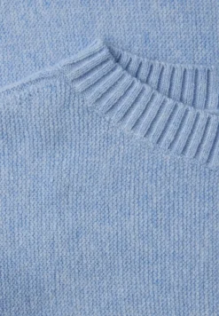 Street One Pullover & Sweatshirts*Cosy Dolman Pullover frosted blue mel.