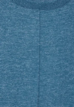 Cecil Shirts*Cosy Langarmshirt aqua melange