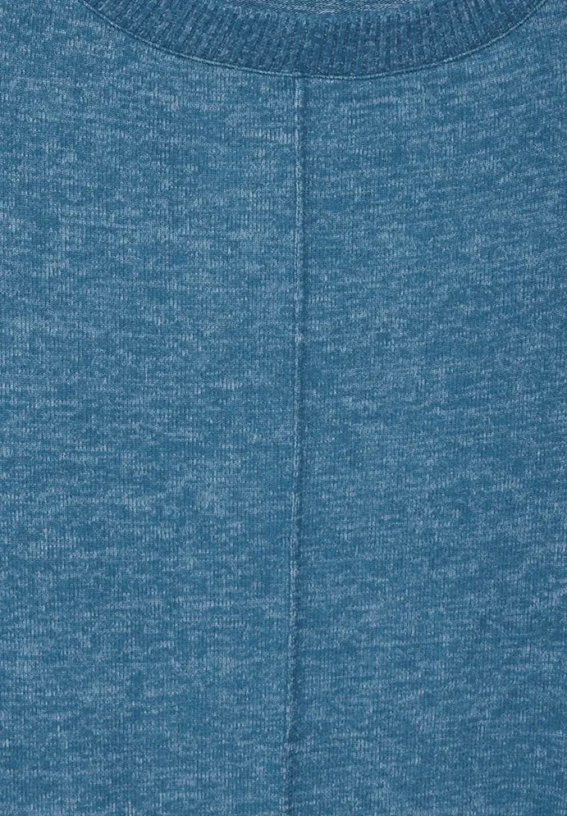 Cecil Shirts*Cosy Langarmshirt aqua melange