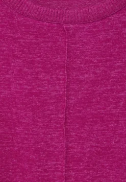 Cecil Shirts*Cosy Langarmshirt jewel pink melange