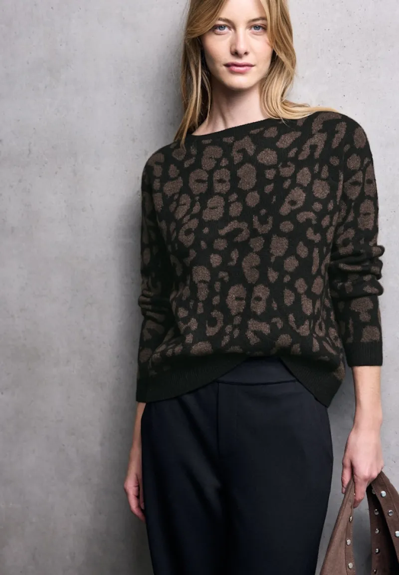 STREET ONE STUDIO Pullover & Sweatshirts*Cosy Leo Pullover Black