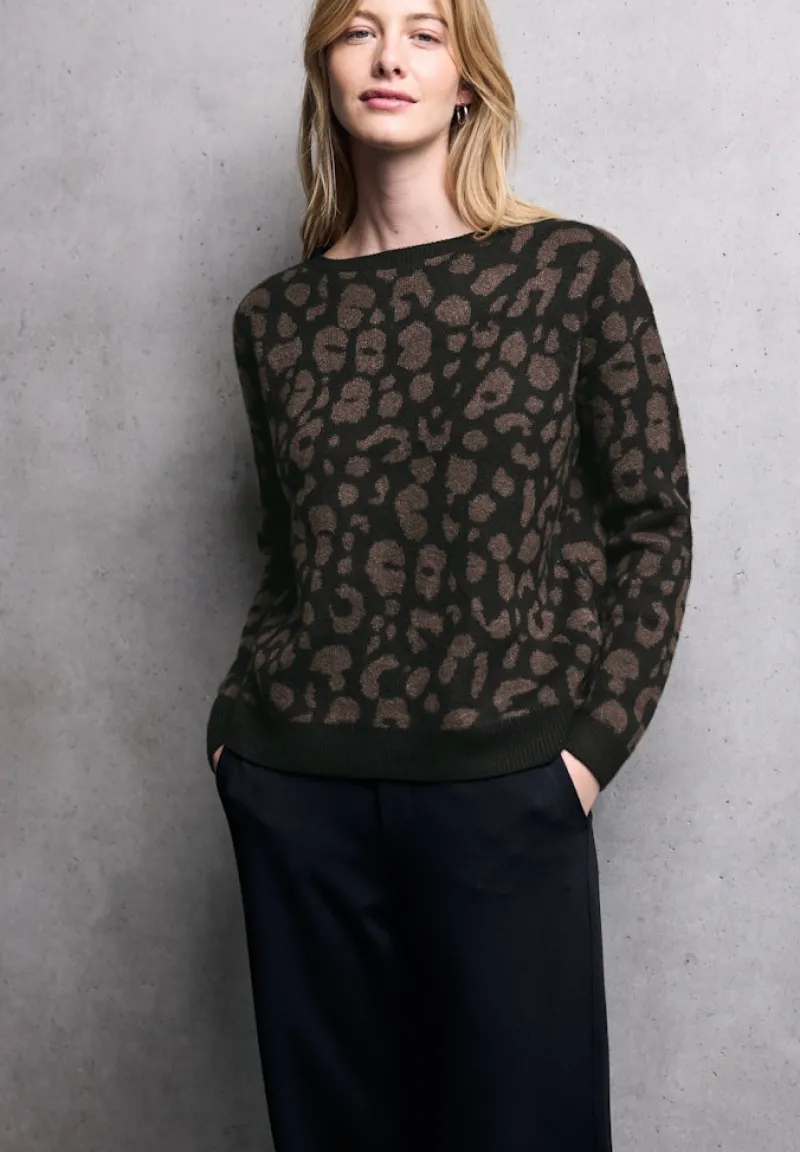 STREET ONE STUDIO Pullover & Sweatshirts*Cosy Leo Pullover Black