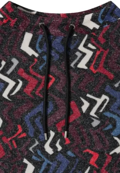 Cecil Shirts*Cosy Shirt mit Grafikmuster black multi melange