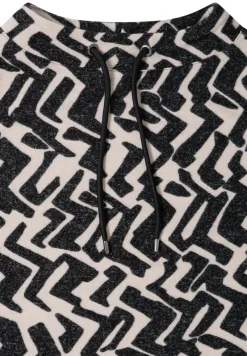 Cecil Shirts*Cosy Shirt mit Grafikmuster light greige melange