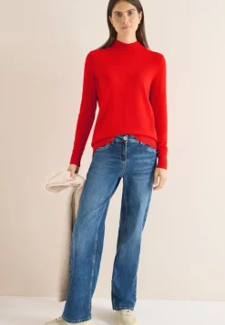 Cecil Pullover & Sweatshirts*Cosy Turtleneck Pullover pumpkin orange