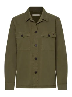 Tommy Hilfiger Jacken*COTTON BLEND SHACKET rocky mountain