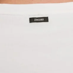 Vanguard Shirts*cotton elastan jersey Versatile Bright White