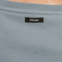 Vanguard Shirts*cotton elastane jersey winward blue