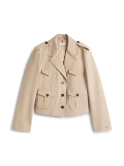 Tommy Hilfiger Jacken*COTTON REGULAR LADY JACKET Beige