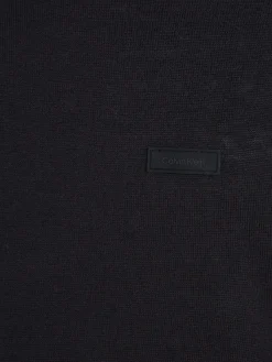 Calvin Klein Pullover & Sweatshirts|Big Boys*COTTON SILK BLEND CN SWEATER ck black