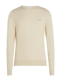Calvin Klein Pullover & Sweatshirts|Big Boys*COTTON SILK BLEND CN SWEATER fog