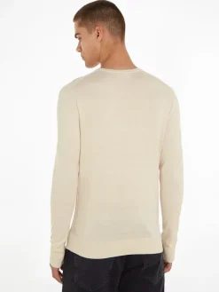 Calvin Klein Pullover & Sweatshirts|Big Boys*COTTON SILK BLEND CN SWEATER fog