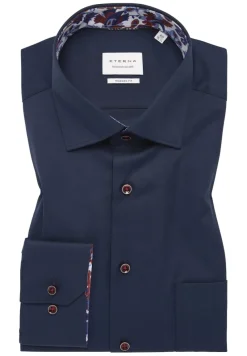 ETERNA Hemden|Big Boys*Cover Shirt Twill Langarm navy