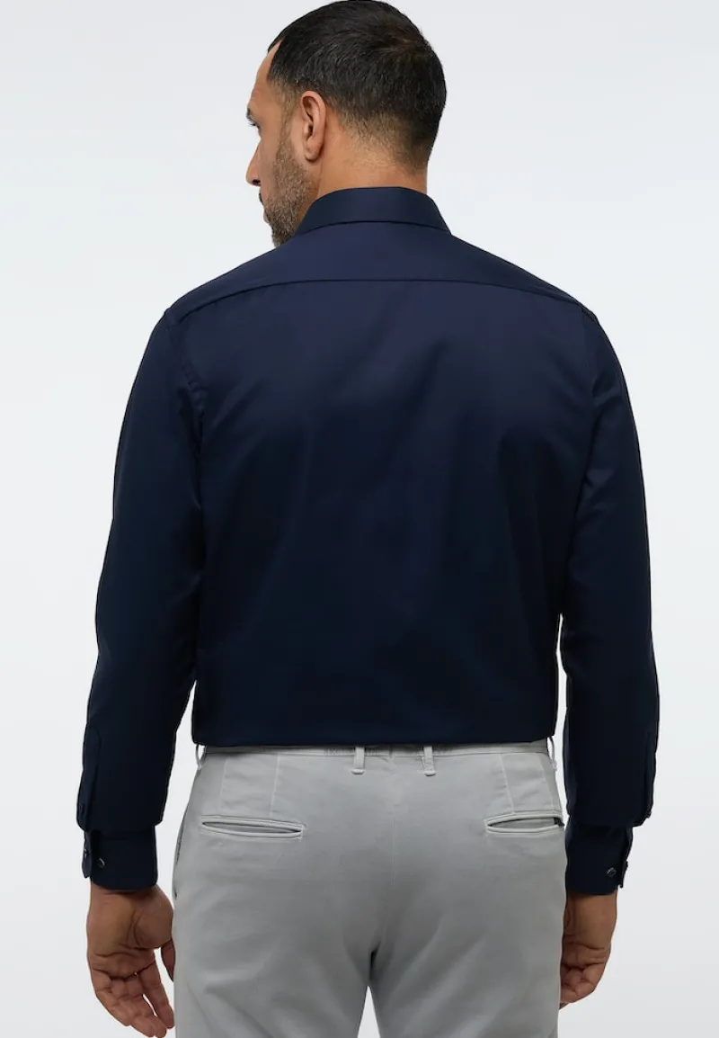 ETERNA Hemden|Big Boys*Cover Shirt Twill Langarm navy
