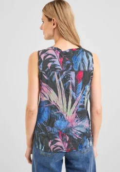 Cecil Shirts*Crash T-Shirt mit Print carbon grey