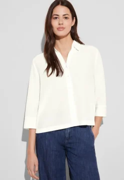 Street One Blusen*Crepe Bluse off white