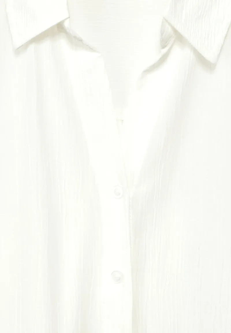 Street One Blusen*Crepe Bluse off white