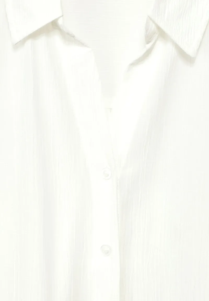 Street One Blusen*Crepe Bluse off white