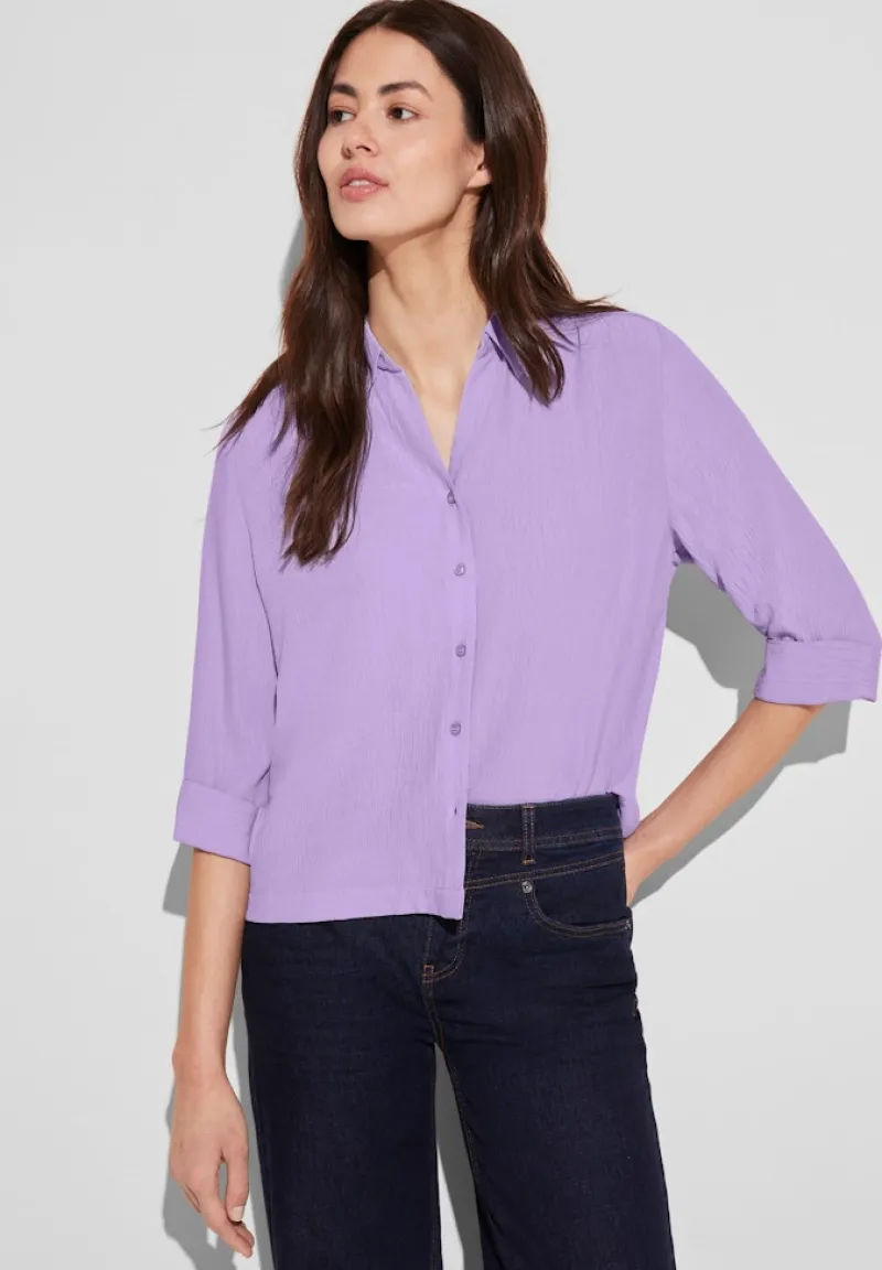 Street One Blusen*Crepe Bluse smell of lavender