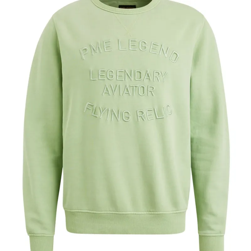 PME Legend Pullover & Sweatshirts|Big Boys*Crewneck gd terry Quiet Green