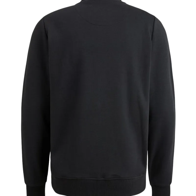 PME Legend Pullover & Sweatshirts|Big Boys*Crewneck pique double face sweat Black