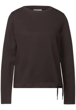 Street One Pullover & Sweatshirts*Crewneck Sweatshirt deep roast brown