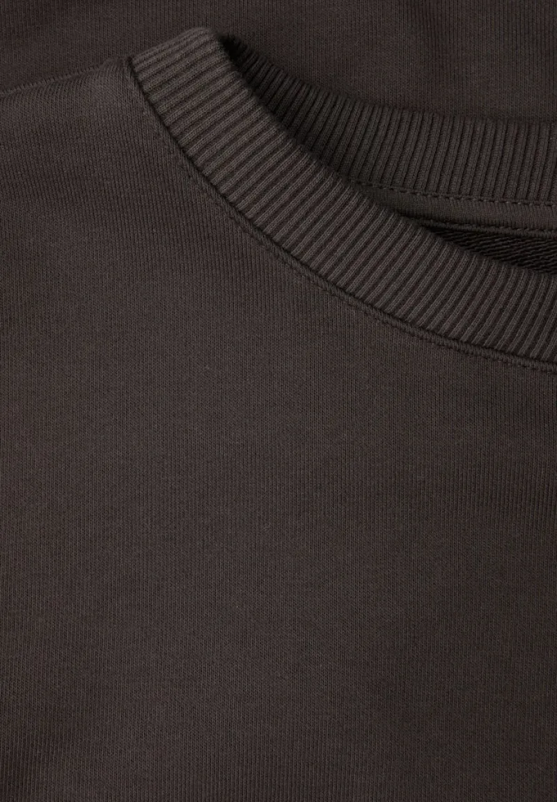 Street One Pullover & Sweatshirts*Crewneck Sweatshirt deep roast brown