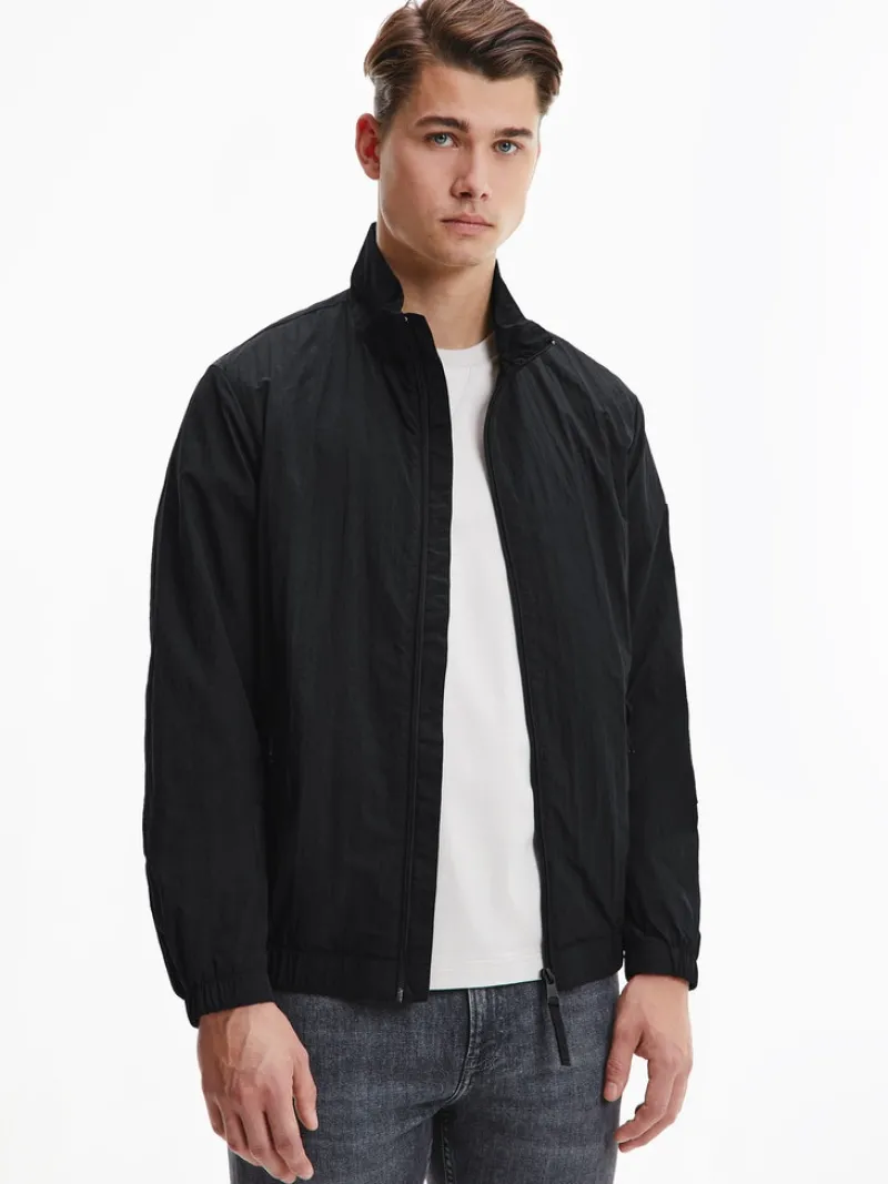 Calvin Klein Jacken*CRINKLE NYLON BLOUSON ck black