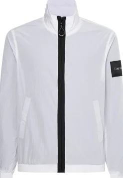 Calvin Klein Jacken*CRINKLE NYLON EASY BLOUSON Bright White