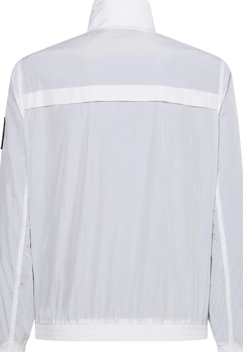 Calvin Klein Jacken*CRINKLE NYLON EASY BLOUSON Bright White